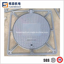 En124 D400 Cast Iron Manhole Cover with Clear Opening 600X600mm